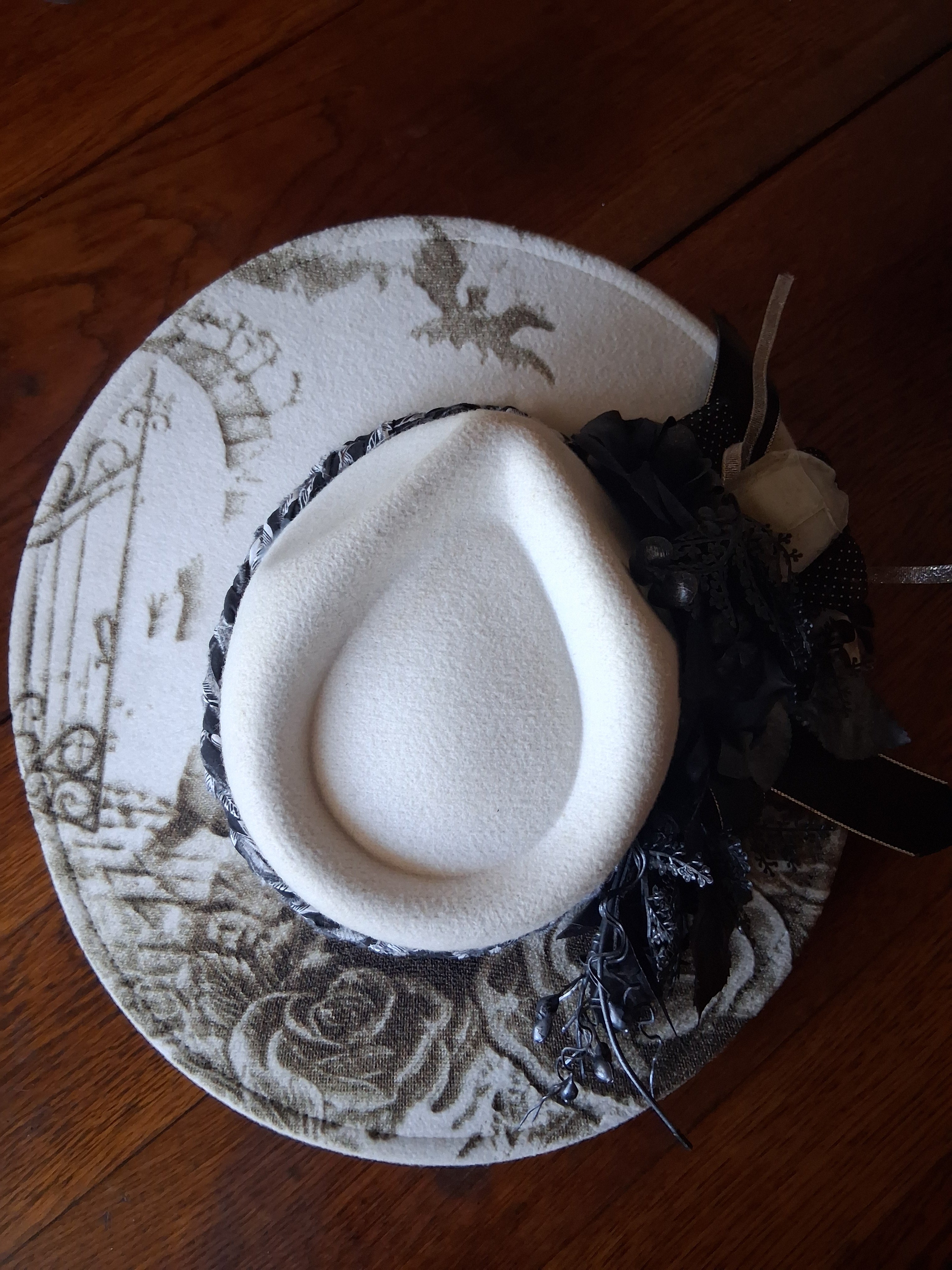 Pre-Made Engraved Boho Hats