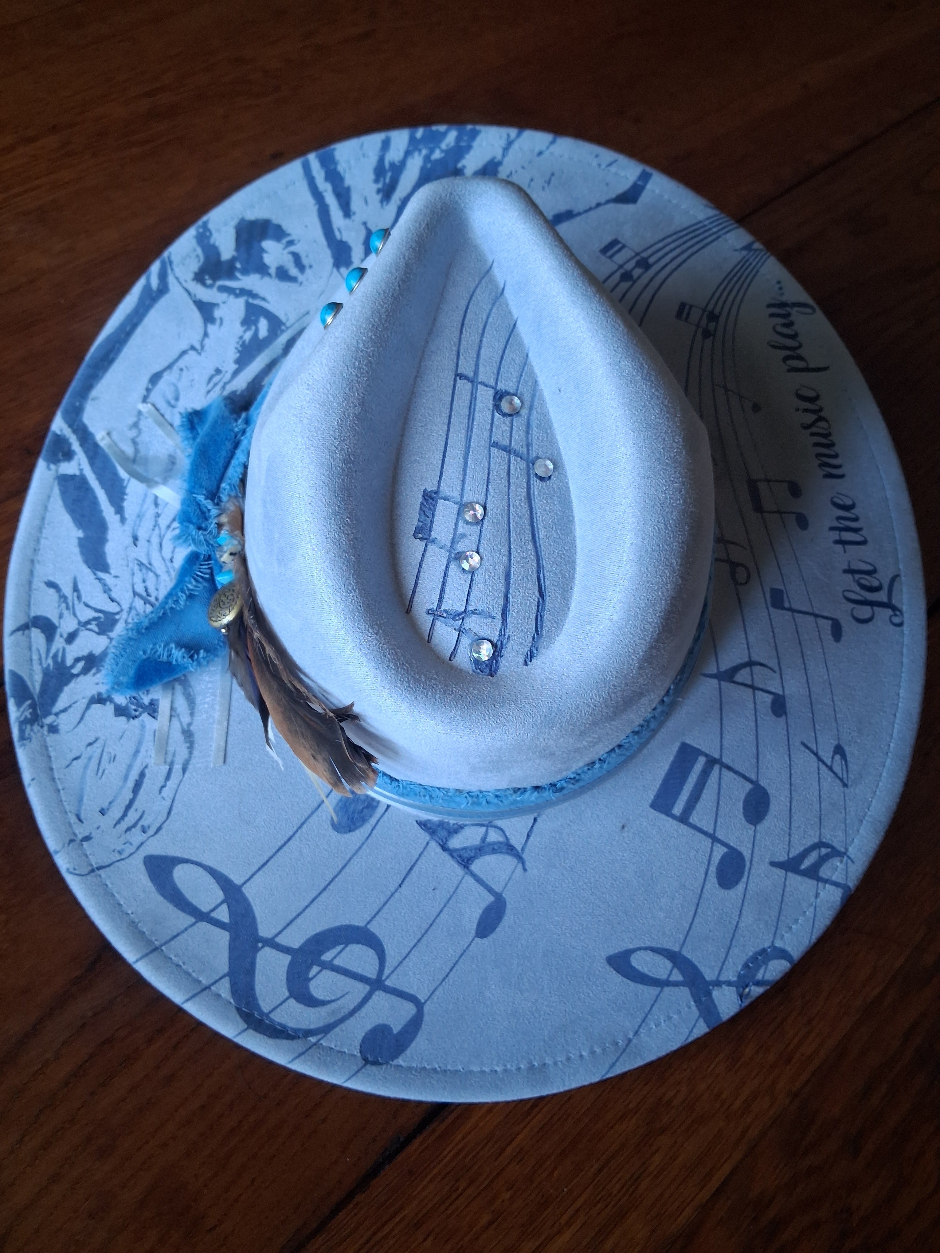 Pre-Made Engraved Boho Hats
