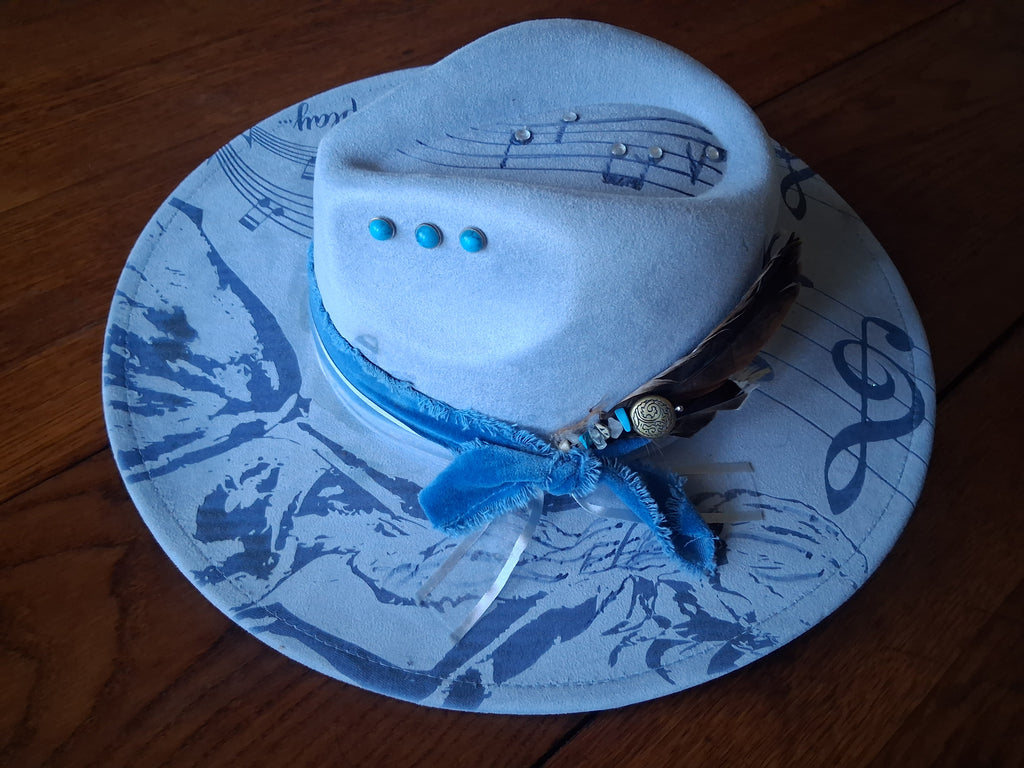 Pre-Made Engraved Boho Hats