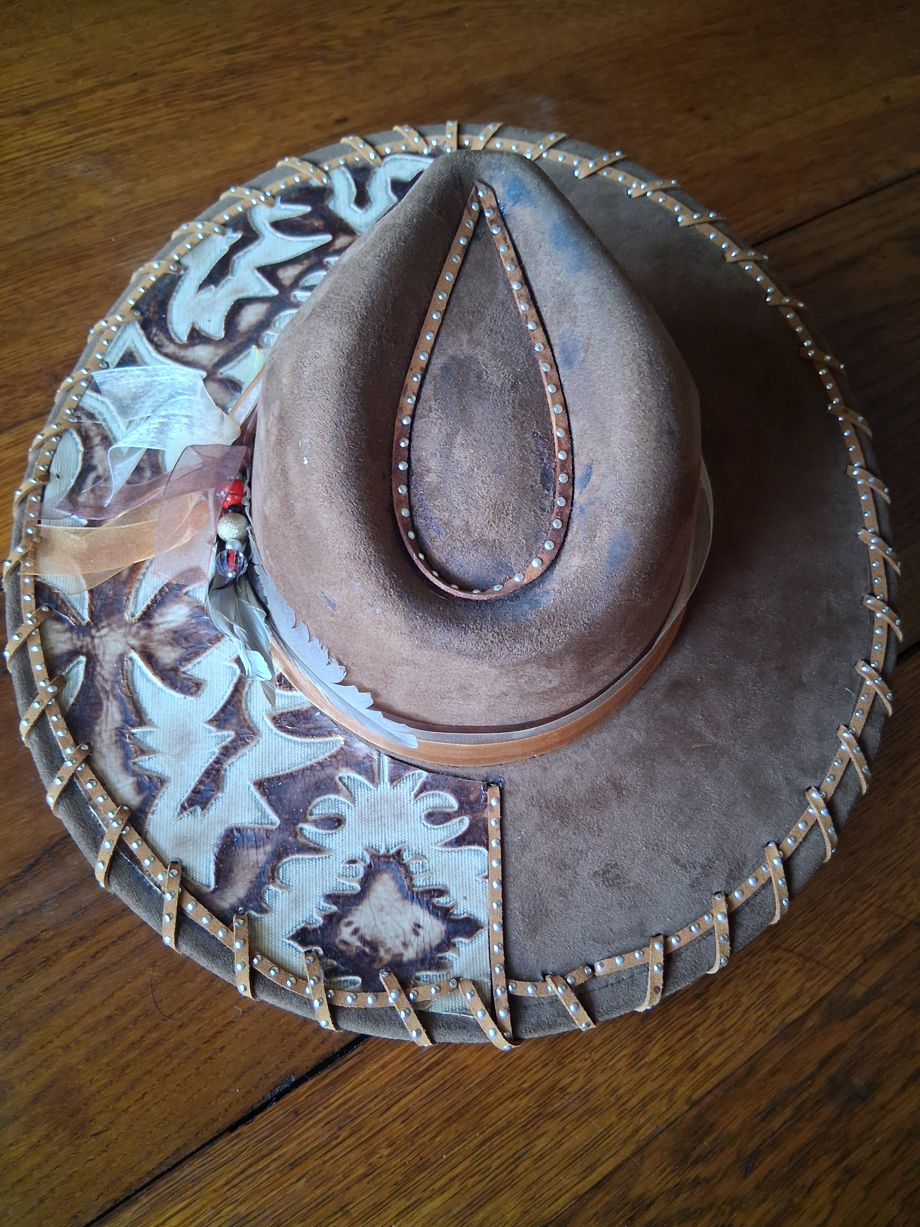 Pre-Made Engraved Boho Hats