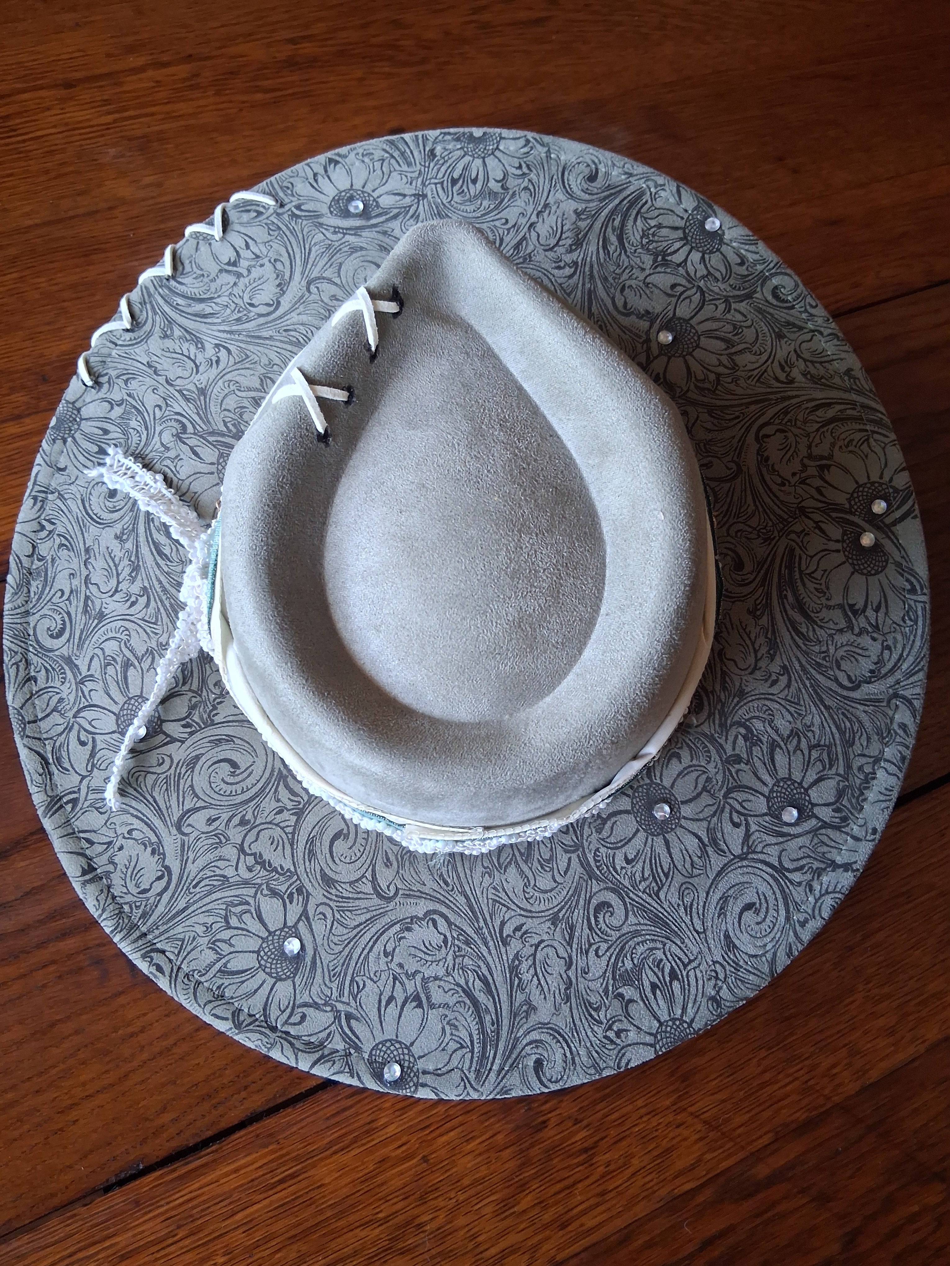 Pre-Made Engraved Boho Hats