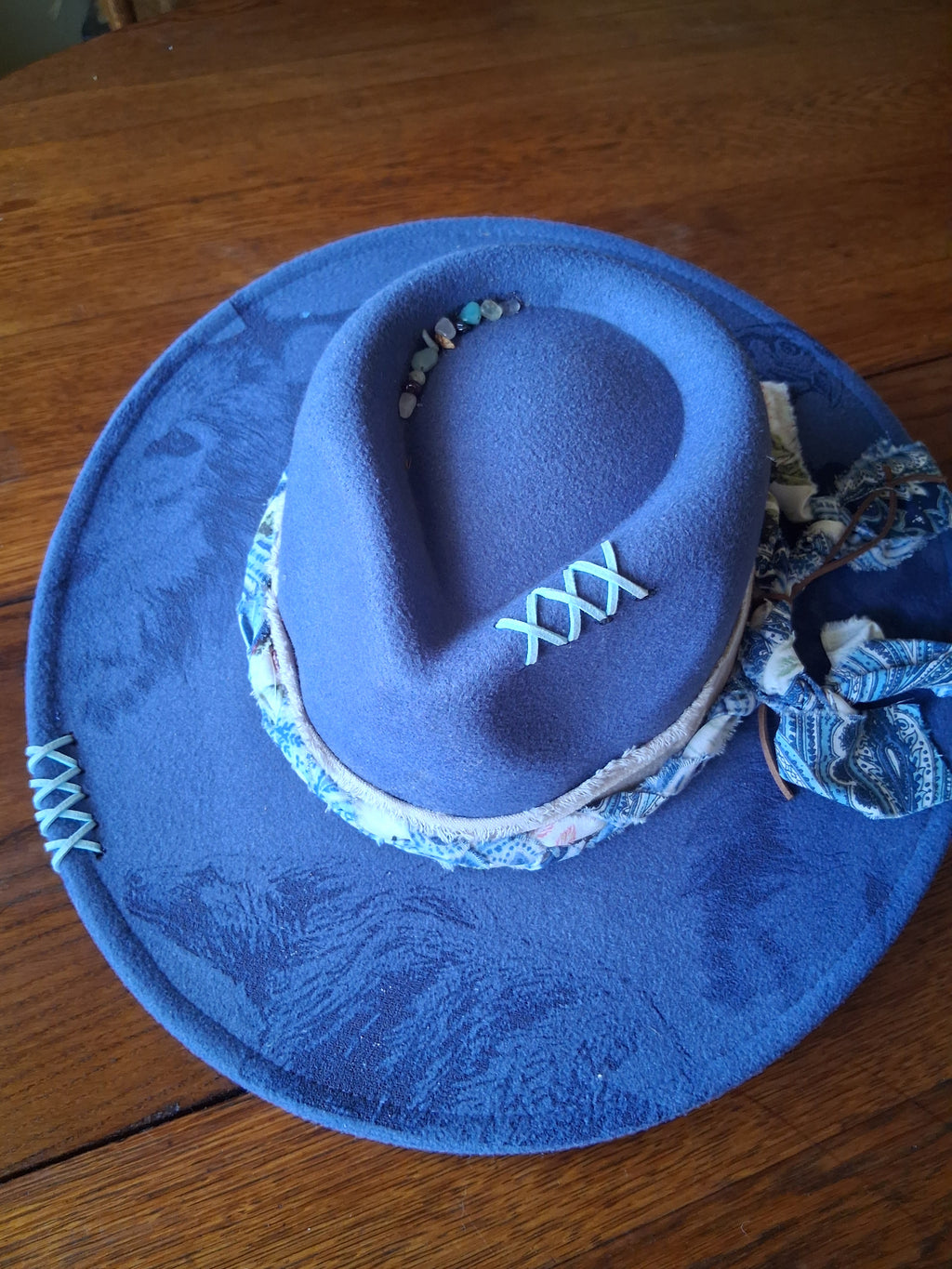 Pre-Made Engraved Boho Hats