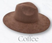 Vegan Suede Boho Hat Blanks