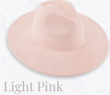 Vegan Suede Boho Hat Blanks